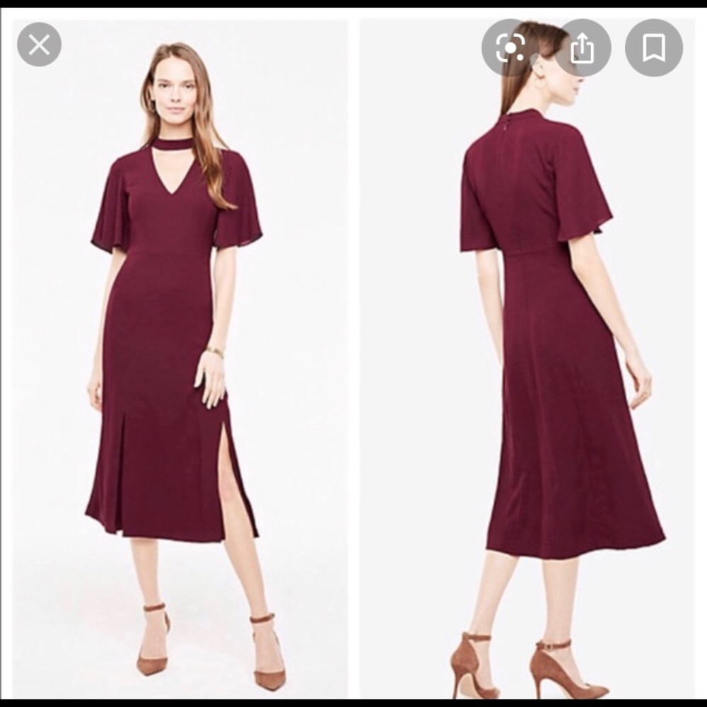 Ann Taylor midi dress